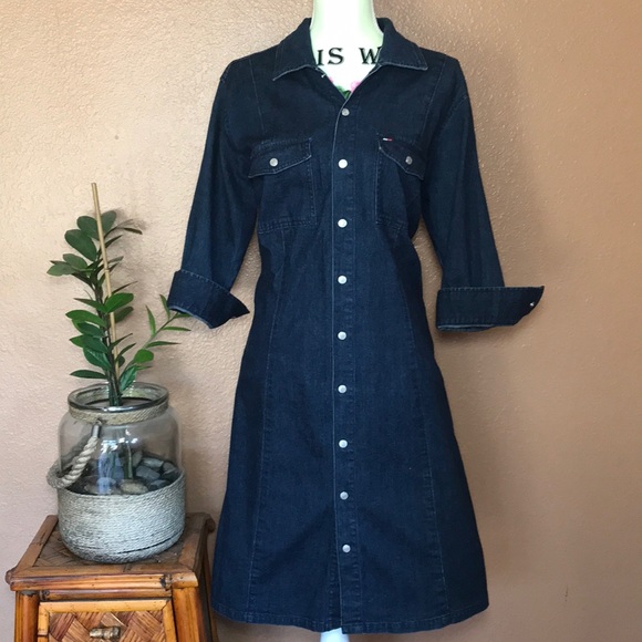 Tommy Hilfiger Dresses & Skirts - TOMMY HILFIGER Denim Jean Half Sleeve Dress